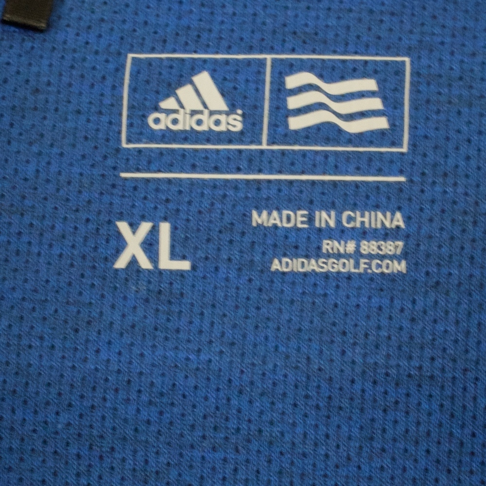 ADIDAS Half Zip Pull Over Fleece Sweatshirt XL - Picture 8 of 8